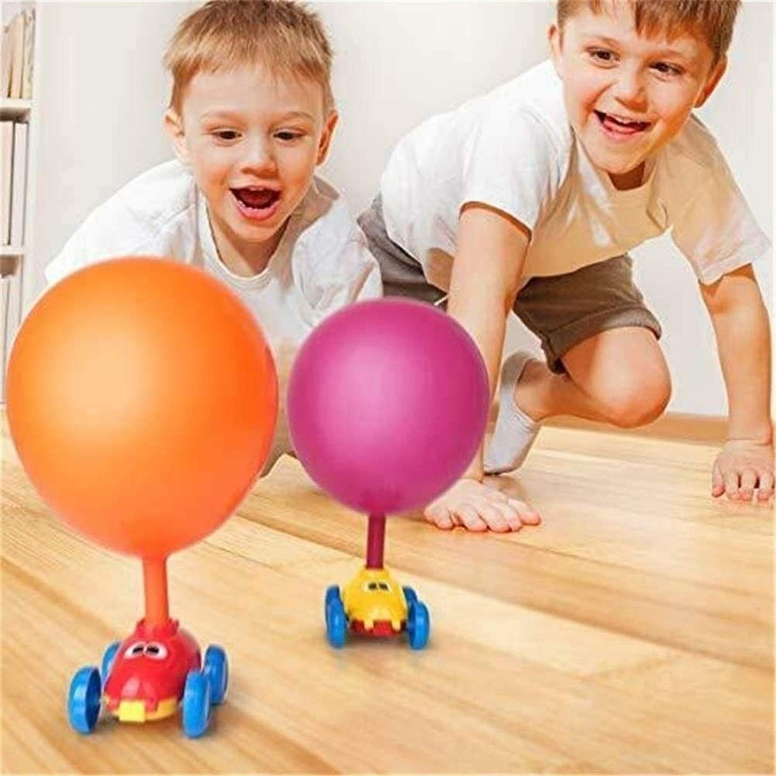DGZ Balloon-Powered Car Start, Auto Air Balloon Pump, 18 Balloons